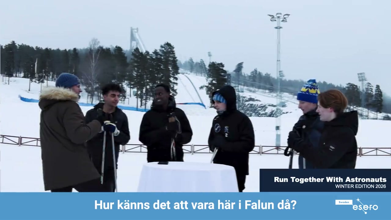 ESERO Sverige — Run Together With Astronauts — för ESERO Sverige (bild 1)